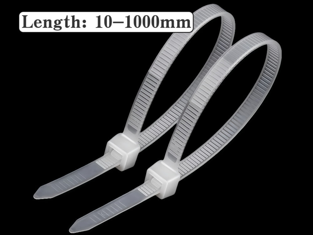尼龍束帶｜10 - 1000mm長度可定制｜100條包裝｜捆綁固定專用 - 香港環鑫塑料封條有限公司