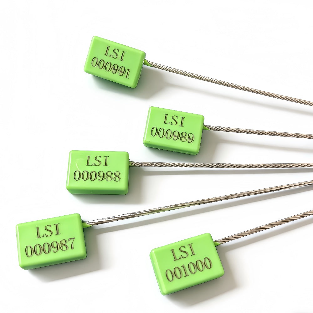 Utility Meter Security Seals - Anti-Tamper Steel Wire & QR Code