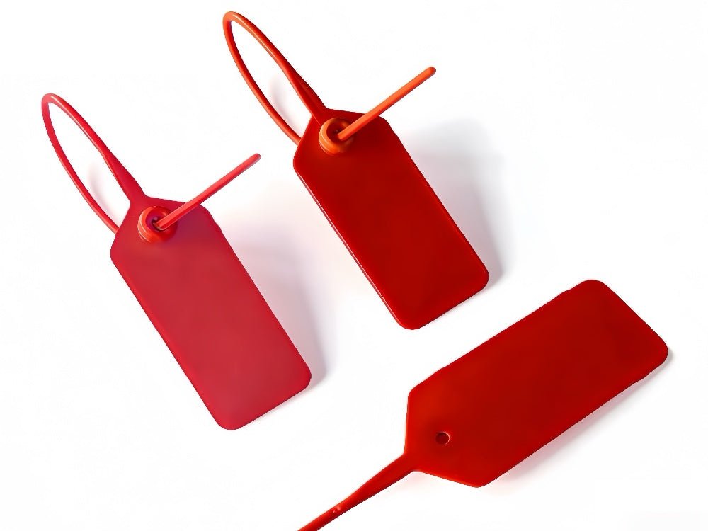 塑膠封條｜可印刷Logo - 流水號｜物流標籤防拆專用|現貨批發 - 香港環鑫塑料封條有限公司