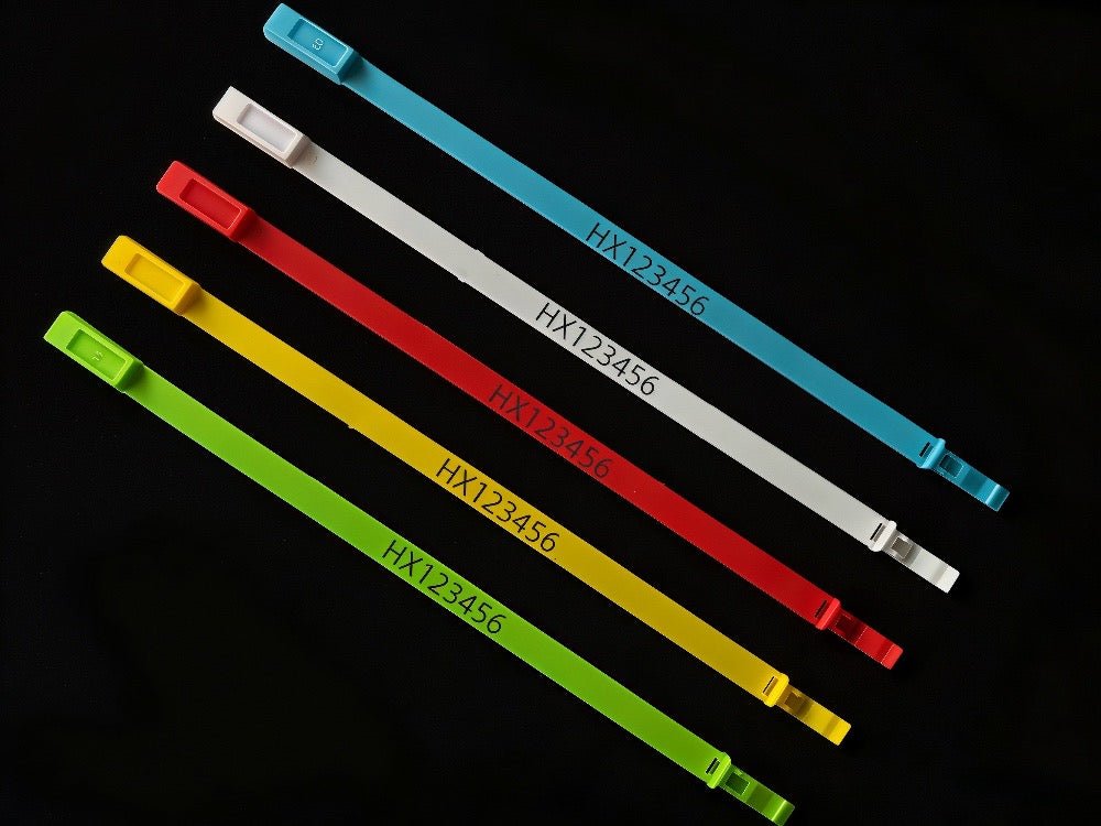 集裝箱塑膠掛鎖｜高安全警示封條｜可定制印刷與顏色｜物流防盜專用 - 香港環鑫塑料封條有限公司