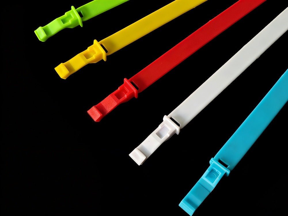 集裝箱塑膠掛鎖｜高安全警示封條｜可定制印刷與顏色｜物流防盜專用 - 香港環鑫塑料封條有限公司