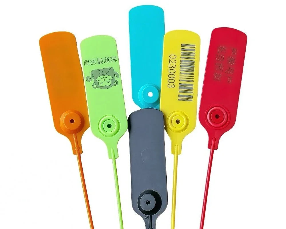 Airport aviation seal｜2000條起訂｜防偽序列號+QR碼定制 - 香港環鑫塑料封條貿易有限公司