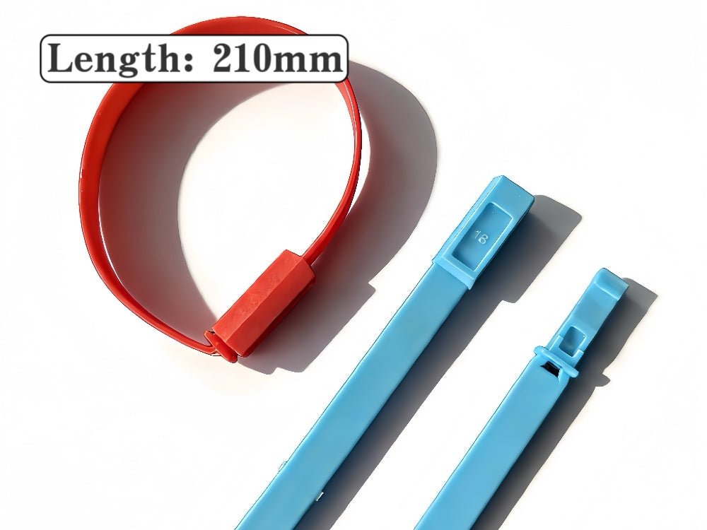 集裝箱塑膠掛鎖｜高安全警示封條｜可定制印刷與顏色｜物流防盜專用 - 香港環鑫塑料封條有限公司