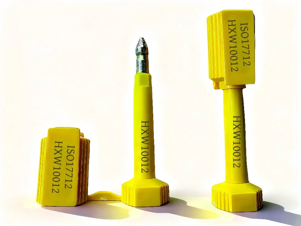 防篡改子彈高保封 Container Bolt Seal｜葵涌碼頭專用｜QR碼溯源 - 香港環鑫塑料封條貿易有限公司