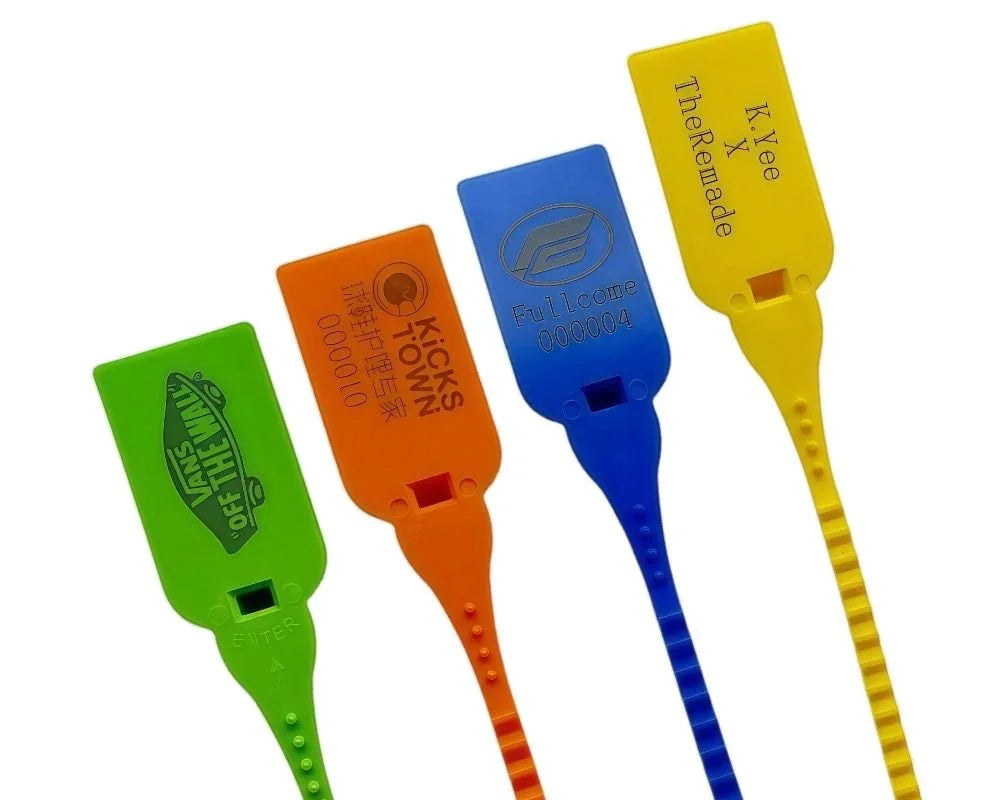 銀行防篡改封條 Bank Security Seal｜香港批發｜LOGO+QR碼定制 - 香港環鑫塑料封條貿易有限公司