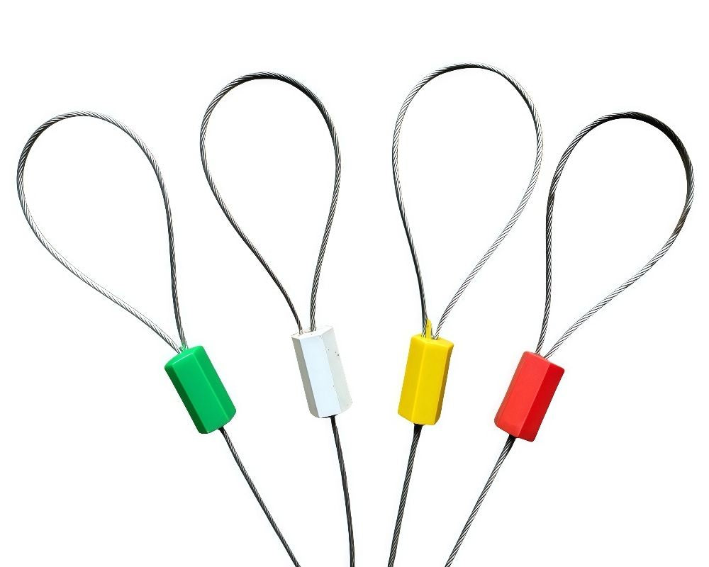 Image of 條碼序列號鋼絲封條 - 可定製編號 - 香港環鑫