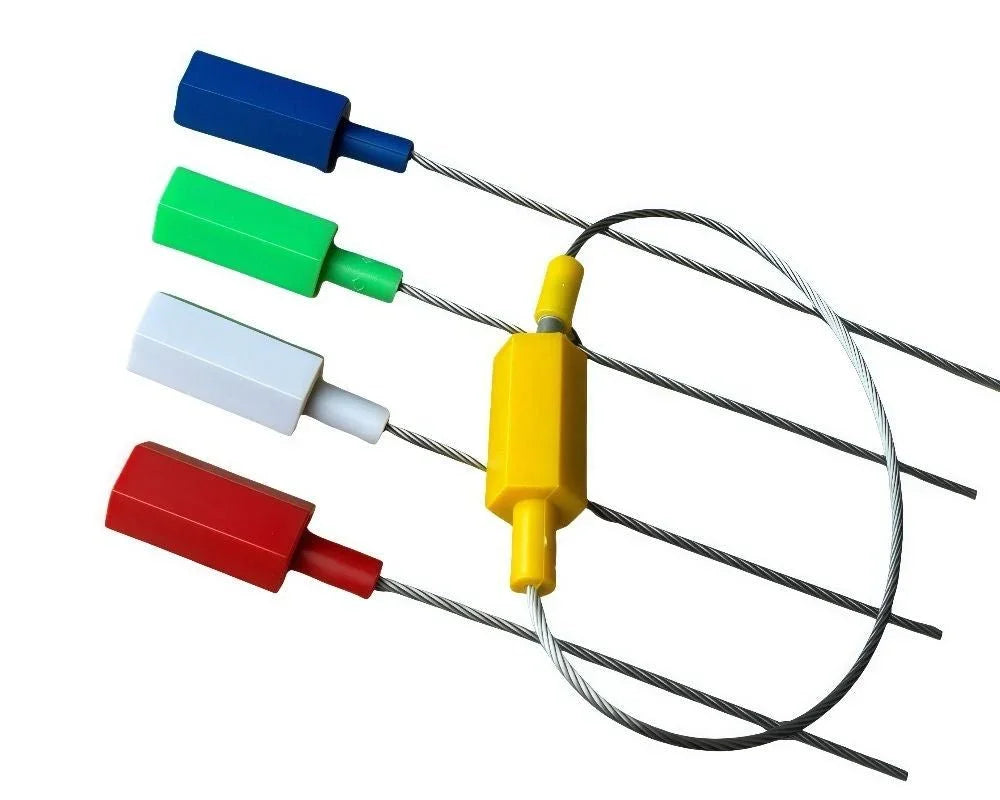 油罐車鋼絲封 Tanker Wire Seal｜閥門拖車專用｜激光刻印 - 香港環鑫塑料封條貿易有限公司