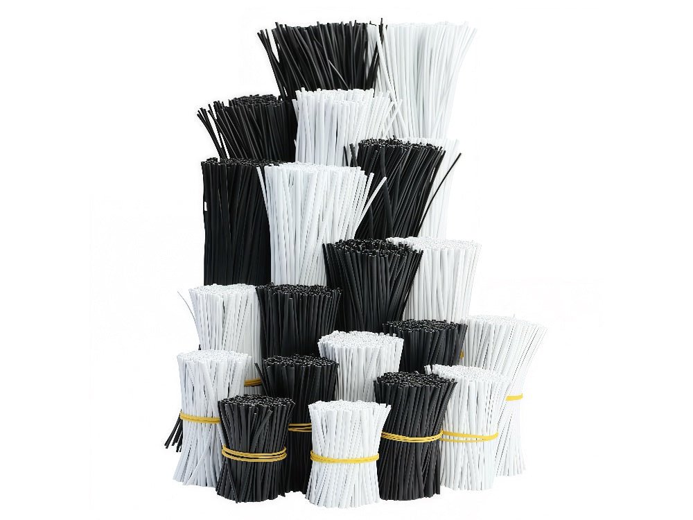 黑色扎線帶｜多用途束線帶｜可重複使用｜低調專業 整線隱形 - 香港環鑫塑料封條有限公司