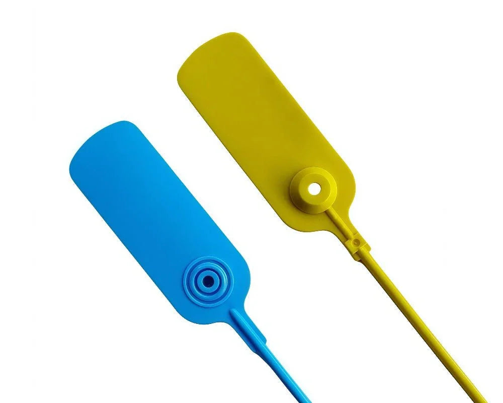 貨運膠封條｜Freight Seal｜屯門碼頭專用｜LOGO+QR碼定制 - 香港環鑫塑料封條貿易有限公司