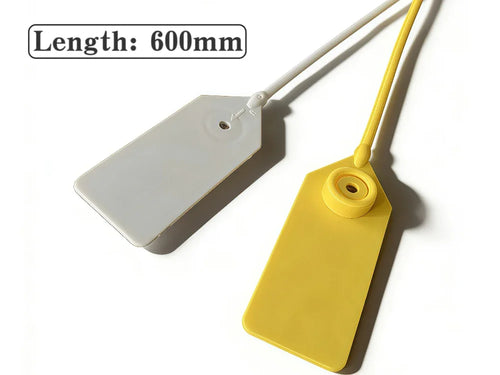 拖車膠封條 Plastic Seal｜跨境中港車專用｜警示語定製｜香港 - 香港環鑫塑料封條貿易有限公司