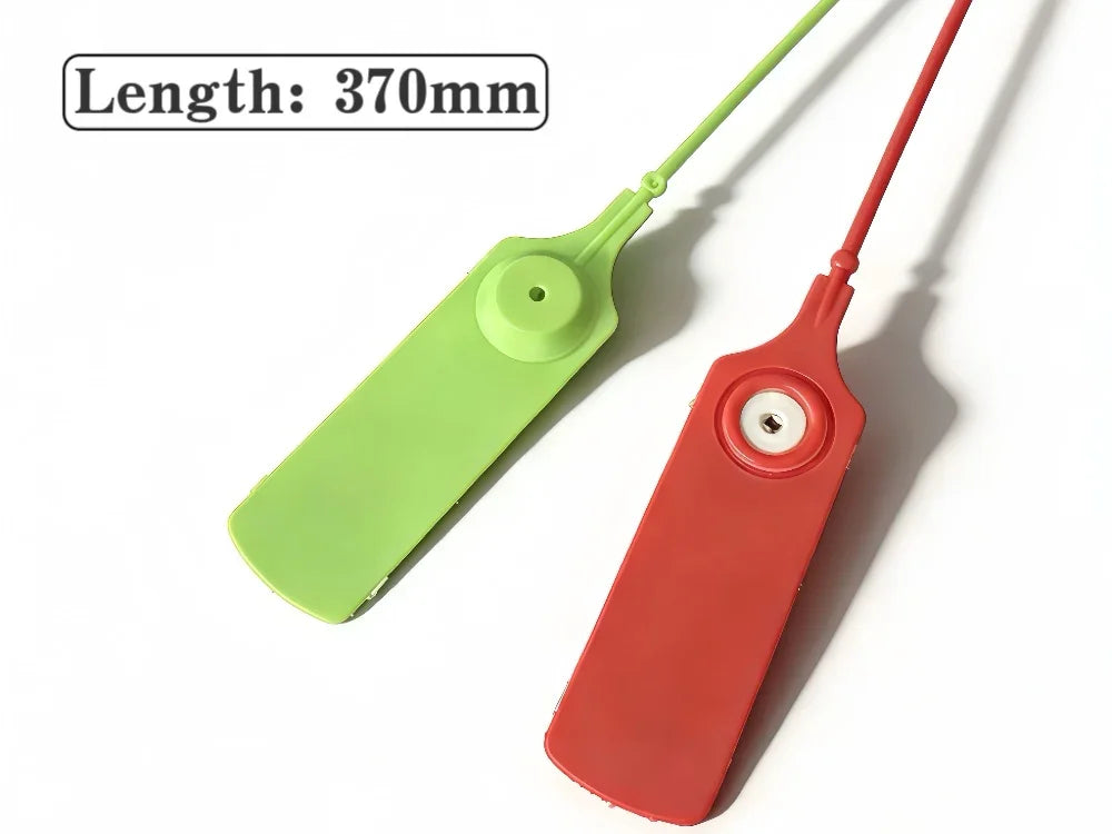 超市膠封條｜零售防盜Plastic seal｜激光定制序列號｜香港批發 - 香港環鑫塑料封條貿易有限公司