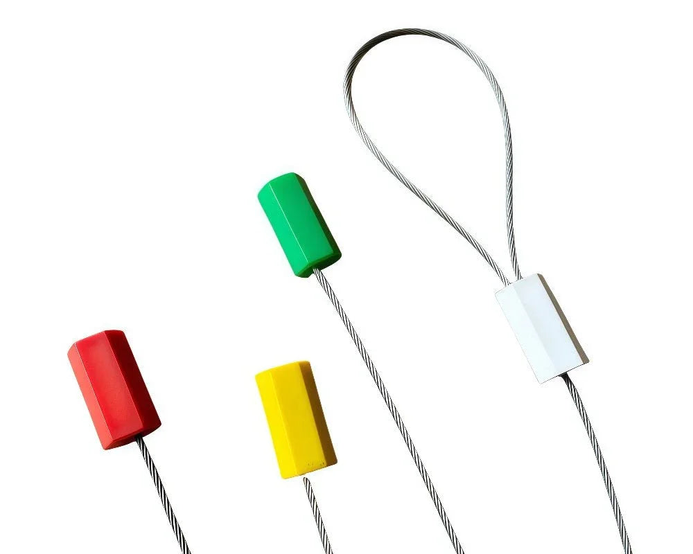 貨櫃鋼絲封 ｜Anti - theft wire seal｜條碼定制｜1000條起訂 - 香港環鑫塑料封條貿易有限公司