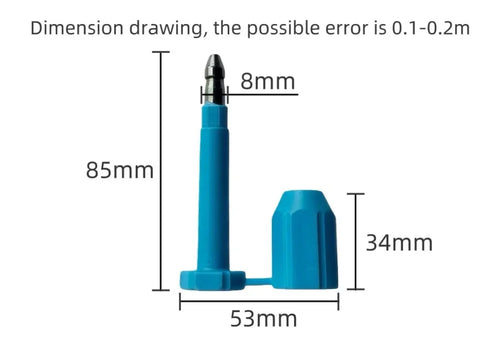 貨櫃高保封 Container Bolt Seal｜海洋運輸專用｜港口物流 - 香港環鑫塑料封條貿易有限公司