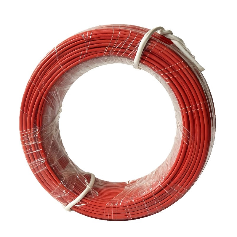 Red cable ties