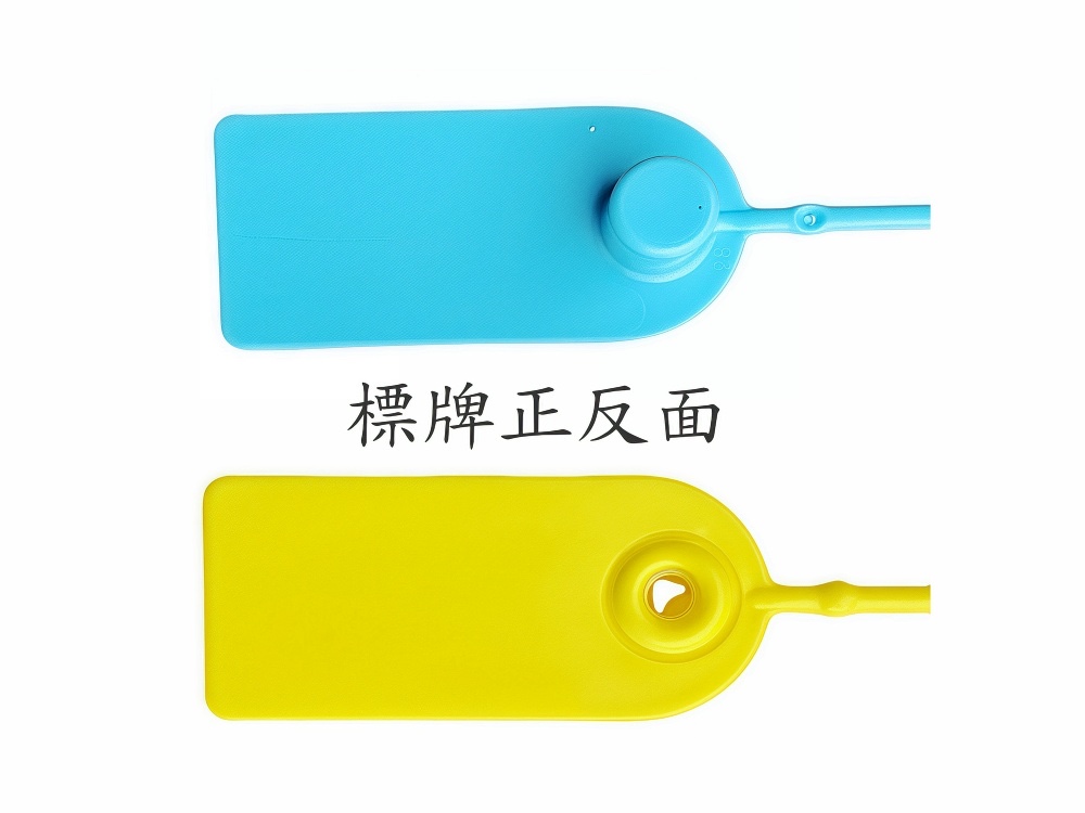 封條正反面展示